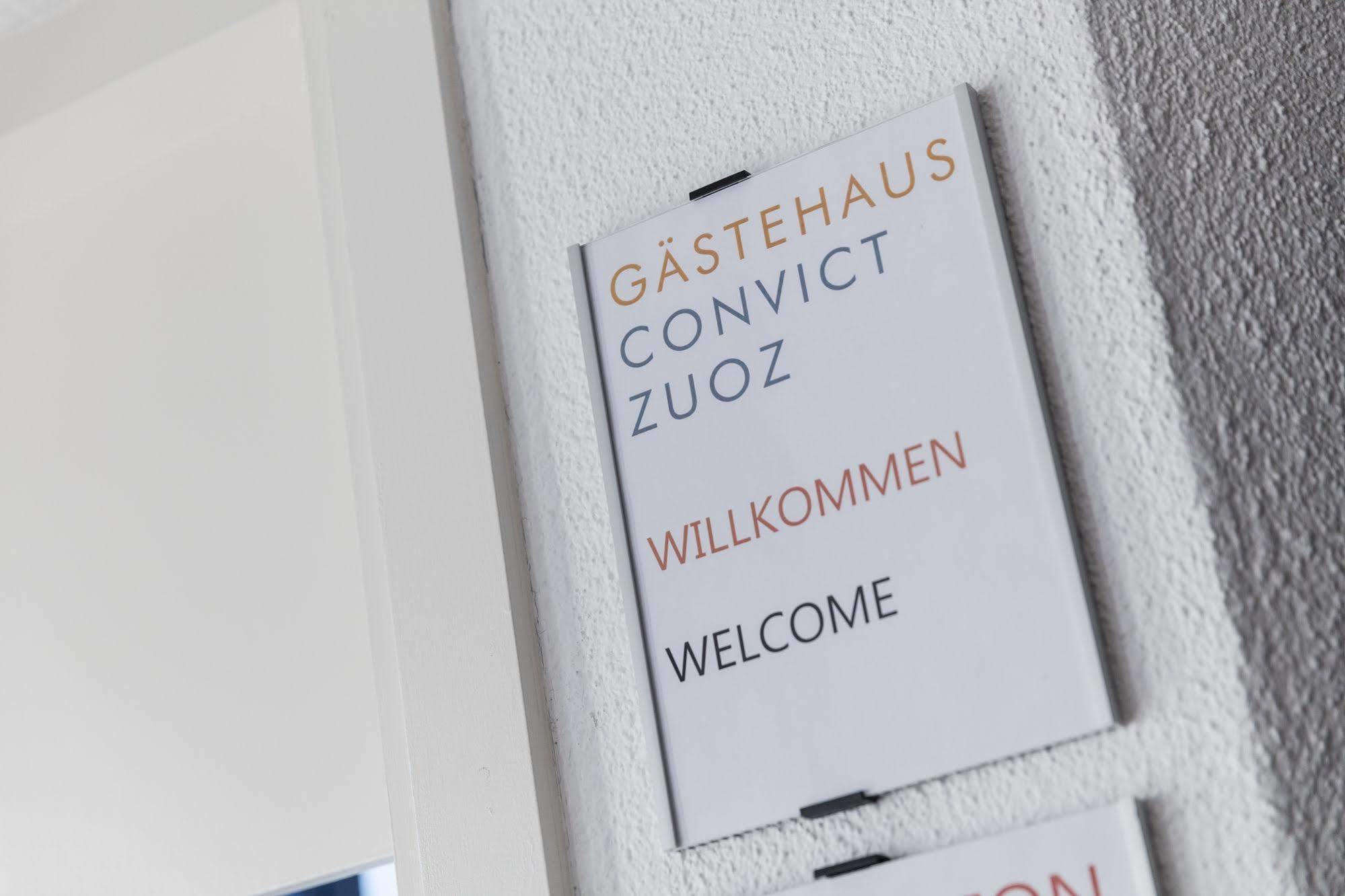 Gaestehaus Convict Zuoz Exteriör bild